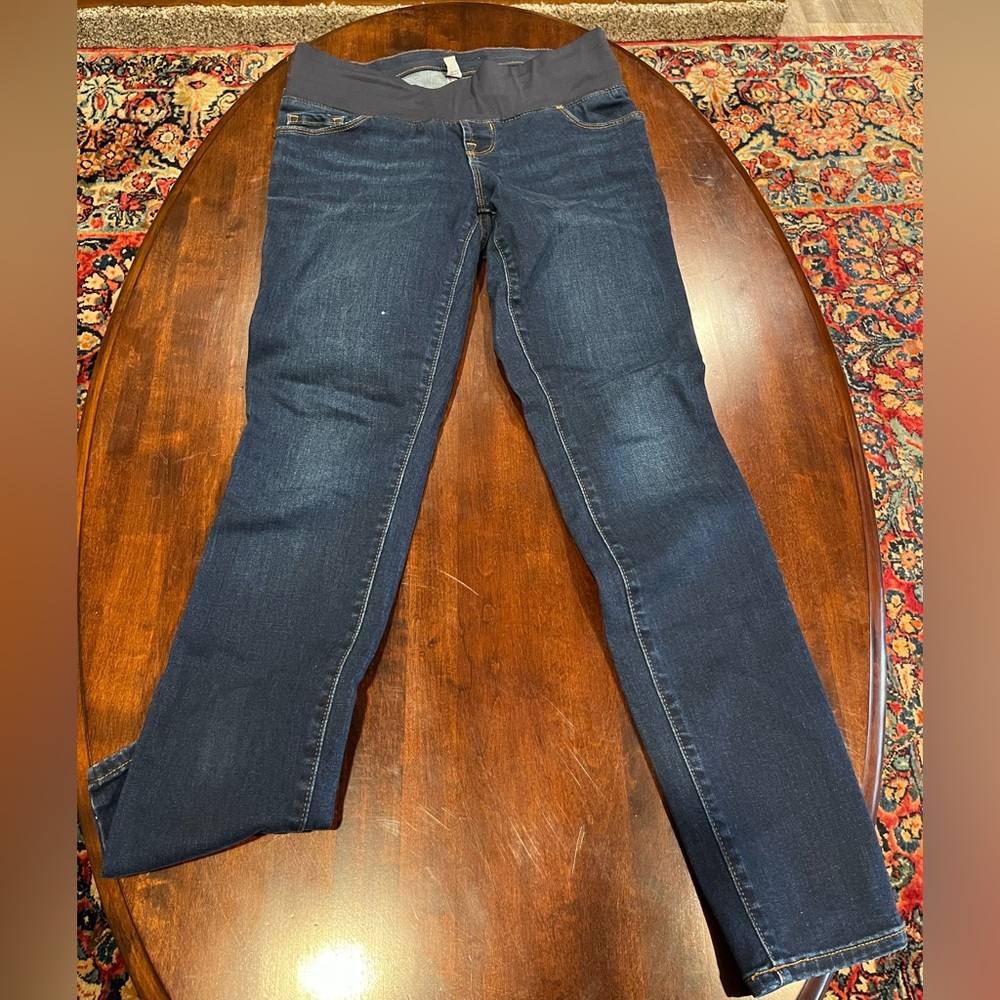 Old Navy Front Low-Panel Skinny Maternity Jeans